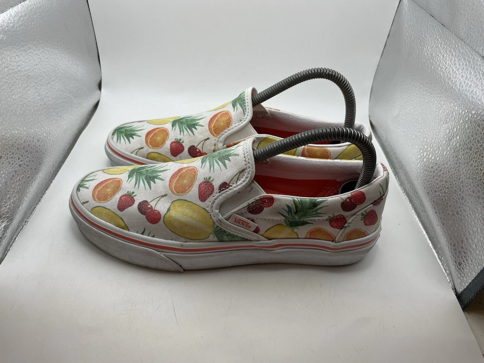 Mocassini bassi da donna Vans Oldol Skoola stampa frutta tag