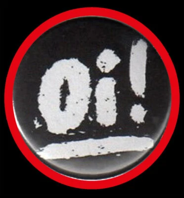 MARKENLOS Oi! Nr.5 "BUTTON"Oi! Oi! Oi!/Skin/Way of Life/Boots&Braces/Anstecker