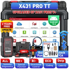 LAUNCH X431 PRO TT PRO5 Car Diagnostic Scan Tool OBD2 Scanner Online Coding ADAS