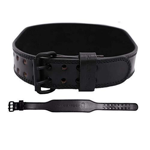 Gymreapers Weight Lifting Belt - 7mm Heavy Duty Pro Leather