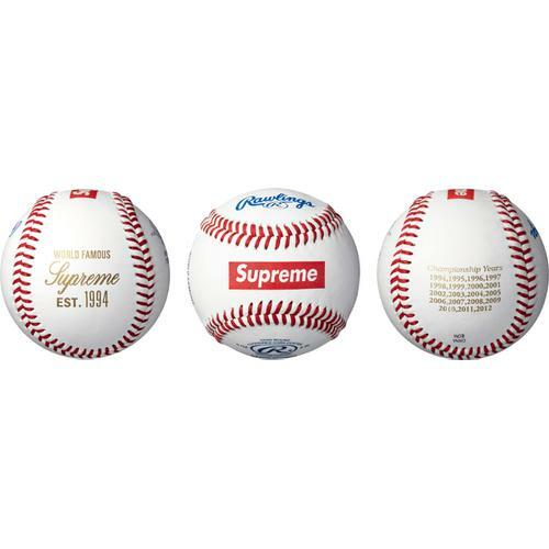 Supreme Rawlings Baseball White O/S S/S 12 | eBay Supreme Rawlings Baseball White O/S S/S 12 | eBay