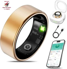 Anillo inteligente de salud para hombres y mujeres, con monitor de actividad