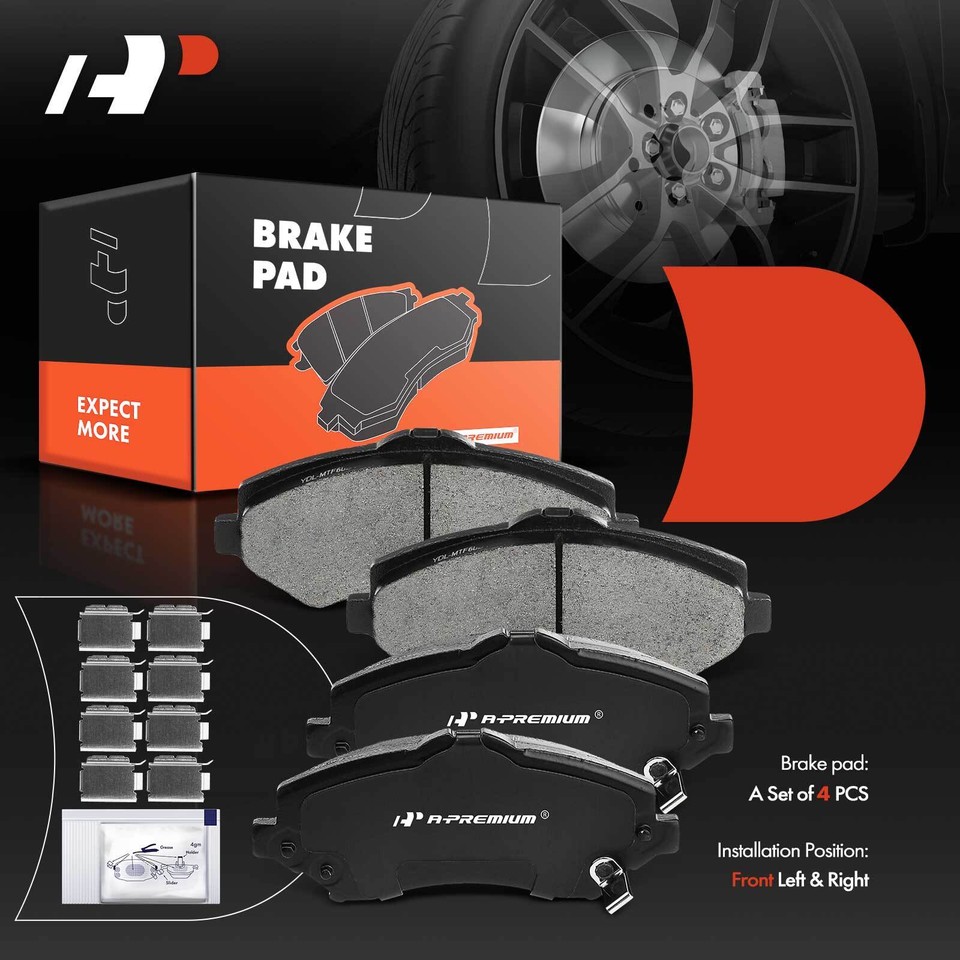 EBC Extra Duty Front Brake Pads | 08-11 Chrysler Town & Country 3.3 main image 1