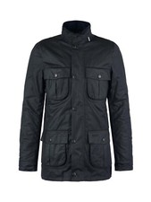 Barbour Corbridge Wax Jacket Mens Large Black Genuine NEW RRP £299