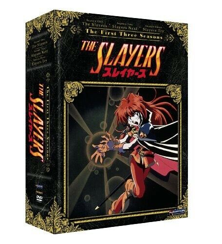 Slayers Try Box 3 Third Season 5 Discs DVD New Sealed (Sleeveless Open) R2