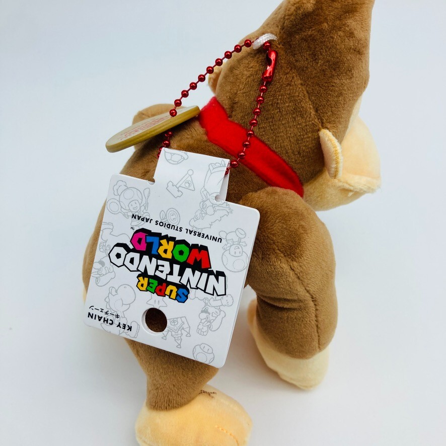 Donkey Kong Country Plush Keychain Super Nintendo World UNIVERSAL