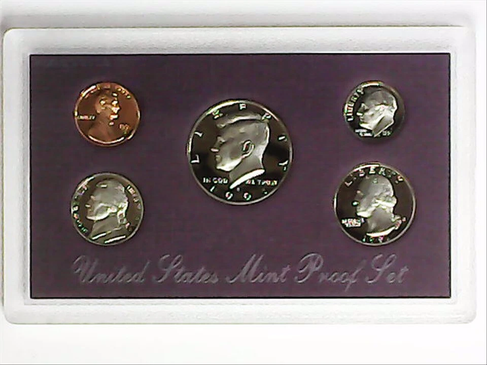 1991-S US Proof Mint Set 5 Coins CLAD 22soc0819 - Image 3 of 4