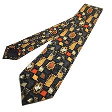 J.Z. Richards Hand Crafted Made In USA Multi-Color All Silk Neck Tie