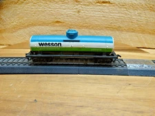TYCO HO Scale 35' Wesson Oil GATX 9876 Single Dome Tank Car