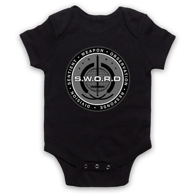 MARVEL S.W.O.R.D. LOGO SCHILD AVENGERS ETERNALS SCHWERT BABY WACHSEN BABYANZUG GESCHENK