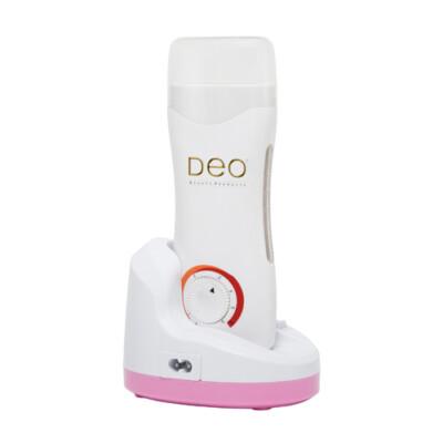 030432- DEO Hand Roller Wachs Wachs Bein Körper Heizung Wärmer Rosa 100g Basis