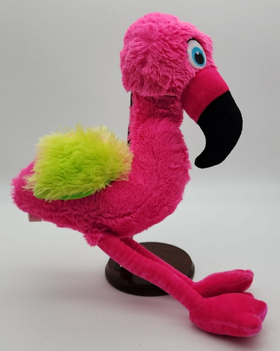 Impact Merchandise Flamingo Pink Plush Stuffed Animal Soft Toy 15” Floppy - Picture 3 of 5