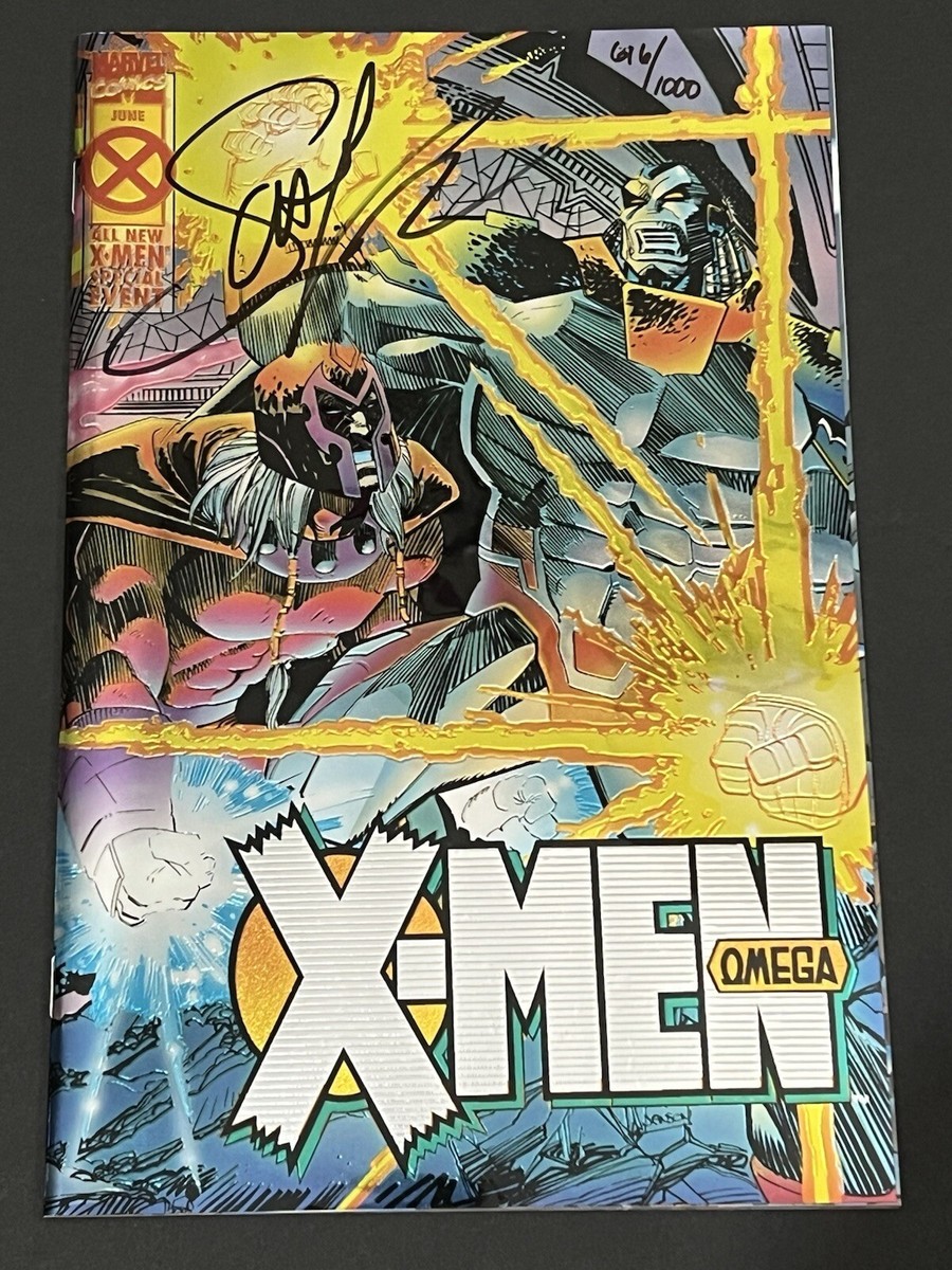 X-Men Omega 1 Chromium Cover Age of Apocalypse SIGNED BY