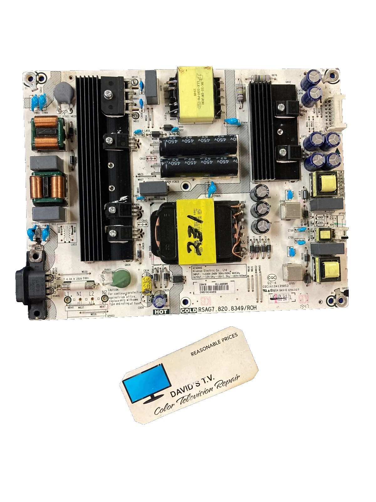 Placas de TV RCA, piezas y componentes para Sharp