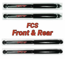 Front & Rear Shocks for 2003 - 2012 Dodge Ram 2500 / 3500 4WD 4x4 FCS