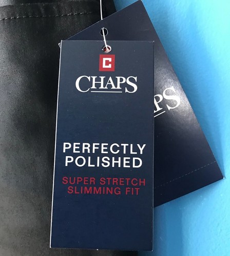 Chaps Women's Super Stretch Slimming Fit Slim Leg Black Pants 6s MSRP: $59 NEW - Picture 6 of 14
