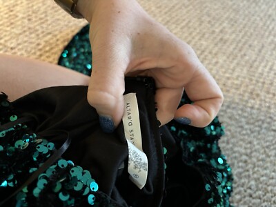 altar'd state green sequin dress Altar'd State Shanda sequined cocktail dress