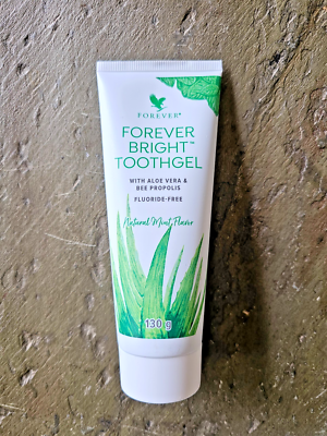10 PACK Forever Bright Toothgel Fluoride Free 4.6 Oz Free Shipping
