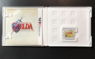 The Legend of Zelda Ocarina of Time 3D [ First Print ] (3DS) USED
