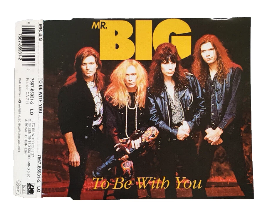 CD / EP - Mr. Big - To Be With You / Soft Rock, Pop Rock / (1991) Foto 3 de 4