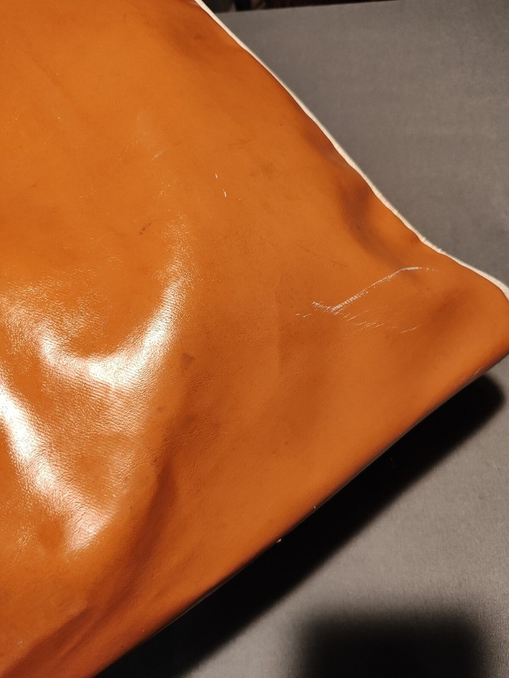 Brunswick Pearl Bowling Ball With Tan Bag and Brown Ladies Shoes 13 LBS