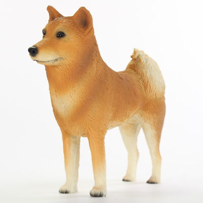 Finnish Spitz Figurine Hand Painted Statue