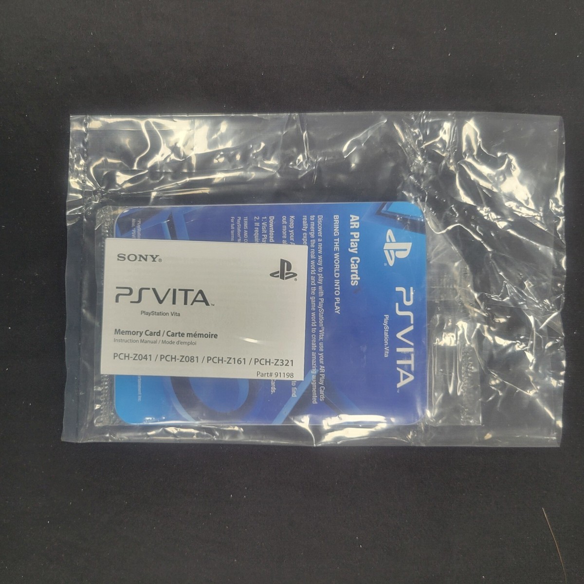 Sony PlayStation Vita The Walking Dead Bundle 3G Console Box and