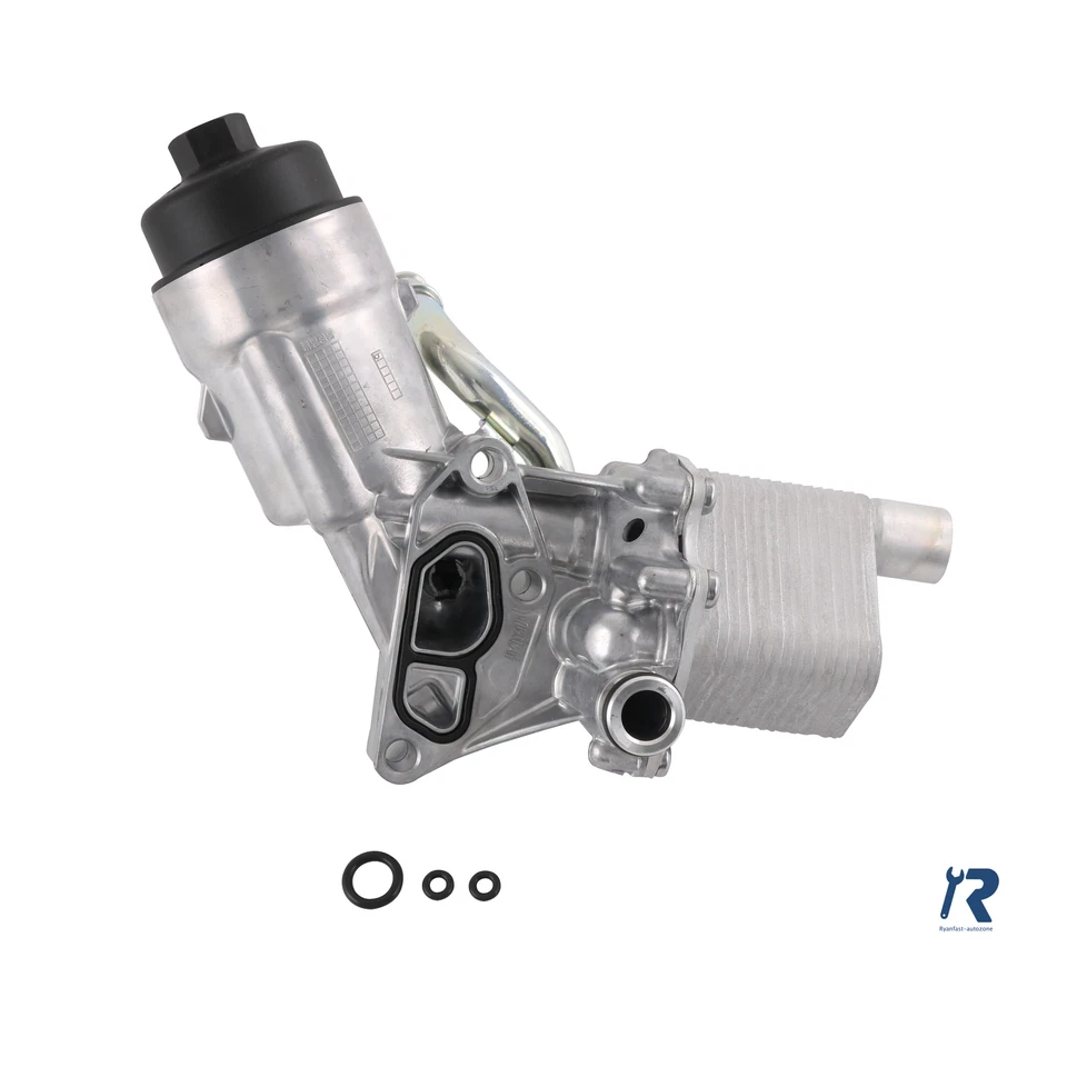Conjunto de carcasa de filtro de enfriador de aceite 55566784 apto para Buick Chevy 1.4L Turbo Foto 3 de 4