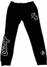Pro Standard MLB Chicago White Sox Logo Joggers Black Sweatpants BLK 2XL Men’s