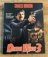 Death Wish 3 (Blu Ray) w/ Slipcover Scorpion Releasing Cannon Charles Bronson