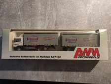 AWM LKW Hängerzug Spedition  Laderaum Augsburg, Zugmaschine 1:87 H0
