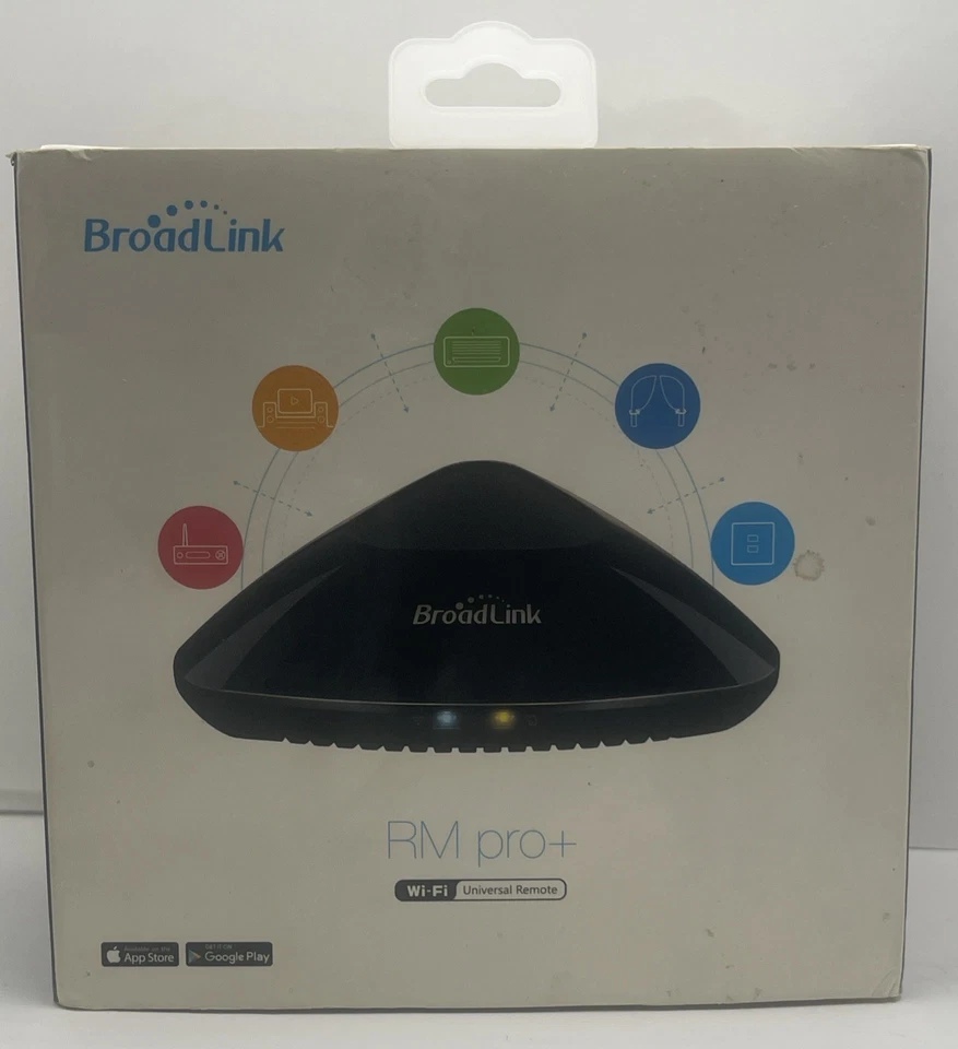 Новый в коробке BroadLink RM pro + универсальный пульт дистанционного управления Wi-Fi работает с Alexa и Google - Изображение 2 из 2