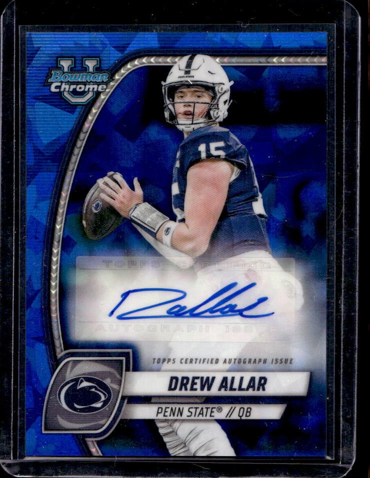 2024 Bowman Chrome U Sapphire Drew Allar Prospect Auto #PA-DAL