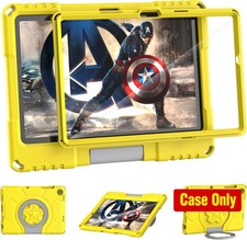 Shockproof Yellow Case with Screen Protector for Samsung Galaxy Tab A11 2025