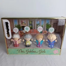 Fisher Price Little People GOLDEN GIRLS 4 Figure Box Set BRAND NEW 2021 