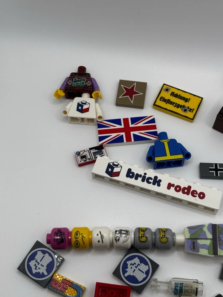 Custom Lego Tile Pack The mini-fig Co Citizen Brick And many others - Image 4 of 4