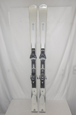 SALOMON SKI '' S MAX 8 W '' TOP LADY ALLROUND CARVER 155 CM + BINDUNG