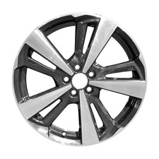 68848 Reconditioned OEM Factory Aluminum 18in Wheel Machined w/Black