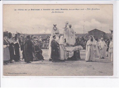 NANTES: Feste der Bretagne durch die Jahrhunderte, Druidenfest, La Cer