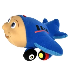 Jay Jay The Jet Plane Plush Stuffed Toy Soft Body Vinyl Face 2000 Kidpower Vtg