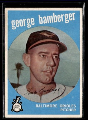 1959 Topps George Bamberger Rookie Low Grade Set Break #529