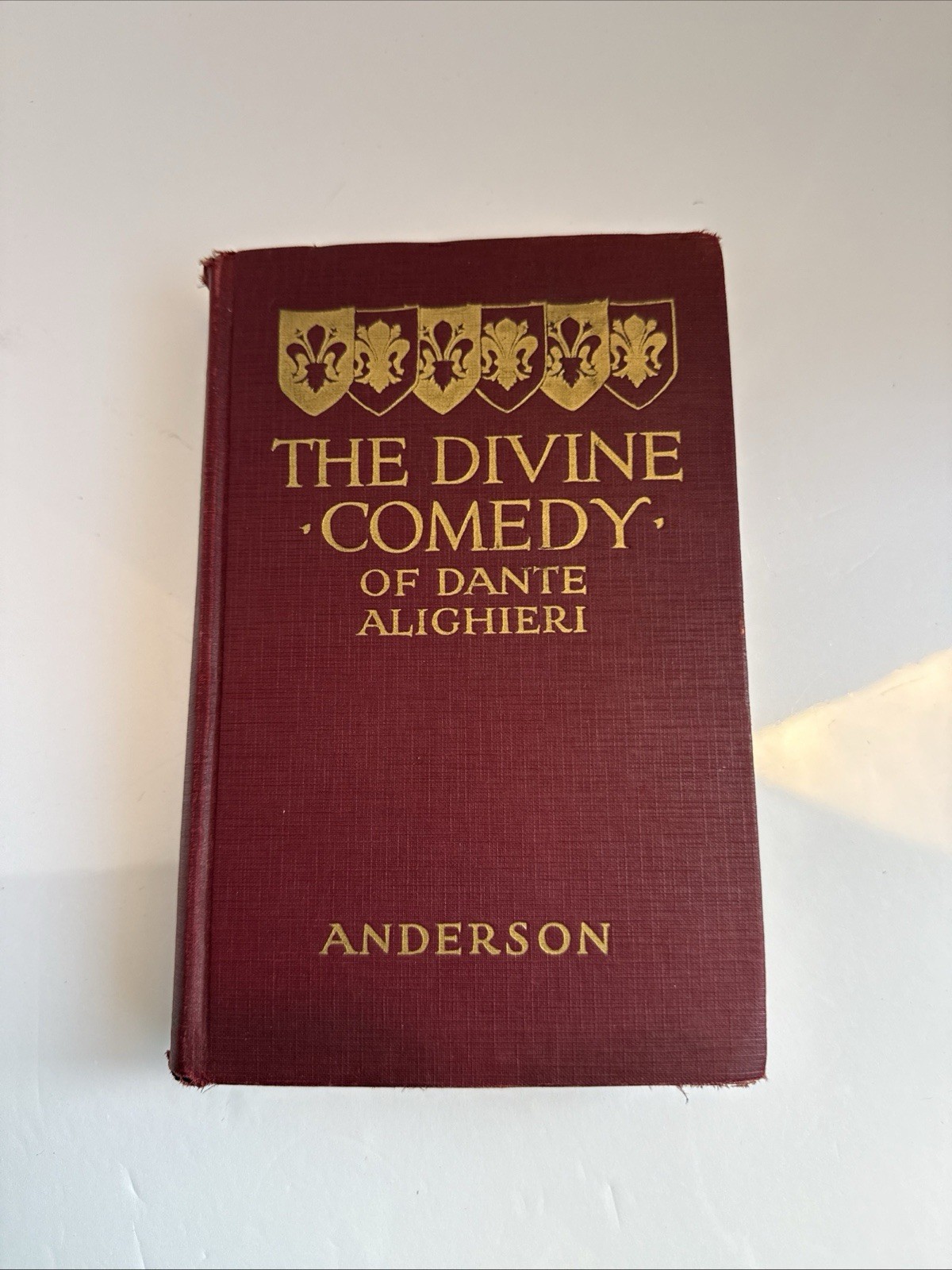 The Divine Comedy by Dante Alighieri, Anderson Translation, 1940s Vintage