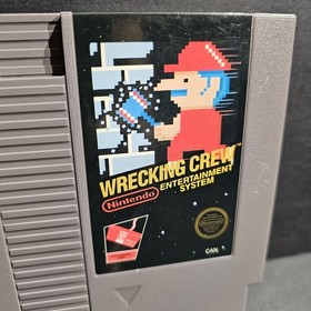 Wrecking Crew - 5 Screw (Nintendo NES, 1985) CART ONLY - PINS CLEANED - TESTED