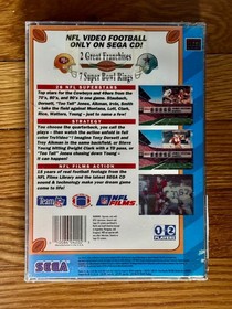 NFL's Greatest: San Francisco vs. Dallas 1978-1993 (Sega CD 1993) - MIB UNOPENED