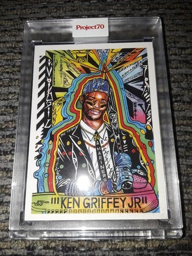 2021 Topps PROJECT 70 Ken Griffey Jr. By JK5 Card # 868 - PR 1,463 Mariners