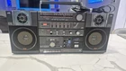 Vintage 1980’s JVC PC-R200JW Ghetto Blaster Boombox AM/FM Cassette Works Japan