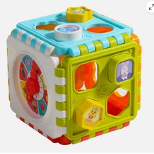 6 in 1 Baby Toys 6 to 12 Months Activity Cube Montessori Toys