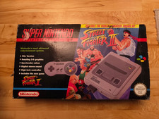 Boxed Super Nintendo SNES Console Incl Street Fighter 2 Turbo