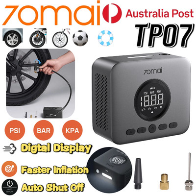 70Mai TP07 Car Air Compressor Portable Electric Tyre Inflator Pump Car Bike Ball