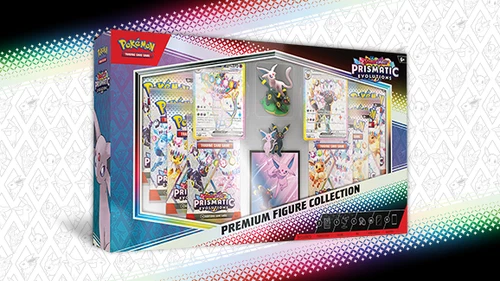 Pokemon TCG: PRISMATIC EVOLUTIONS Premium Figure Collection Box Set
